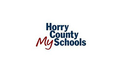 A logo of horry county my schools